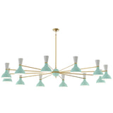 Robert Abbey (MN12LY) 76" x 10.19" CLARE CHANDELIER