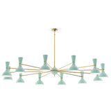 Robert Abbey (MN12MN) 76" x 10.19"-0" CLARE CHANDELIER