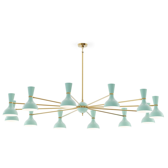 Robert Abbey (MN12MN) 76" x 10.19"-0" CLARE CHANDELIER