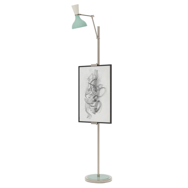 Robert Abbey (MN17LY) 13.5" x 76"-97" CLARE FLOOR EASEL