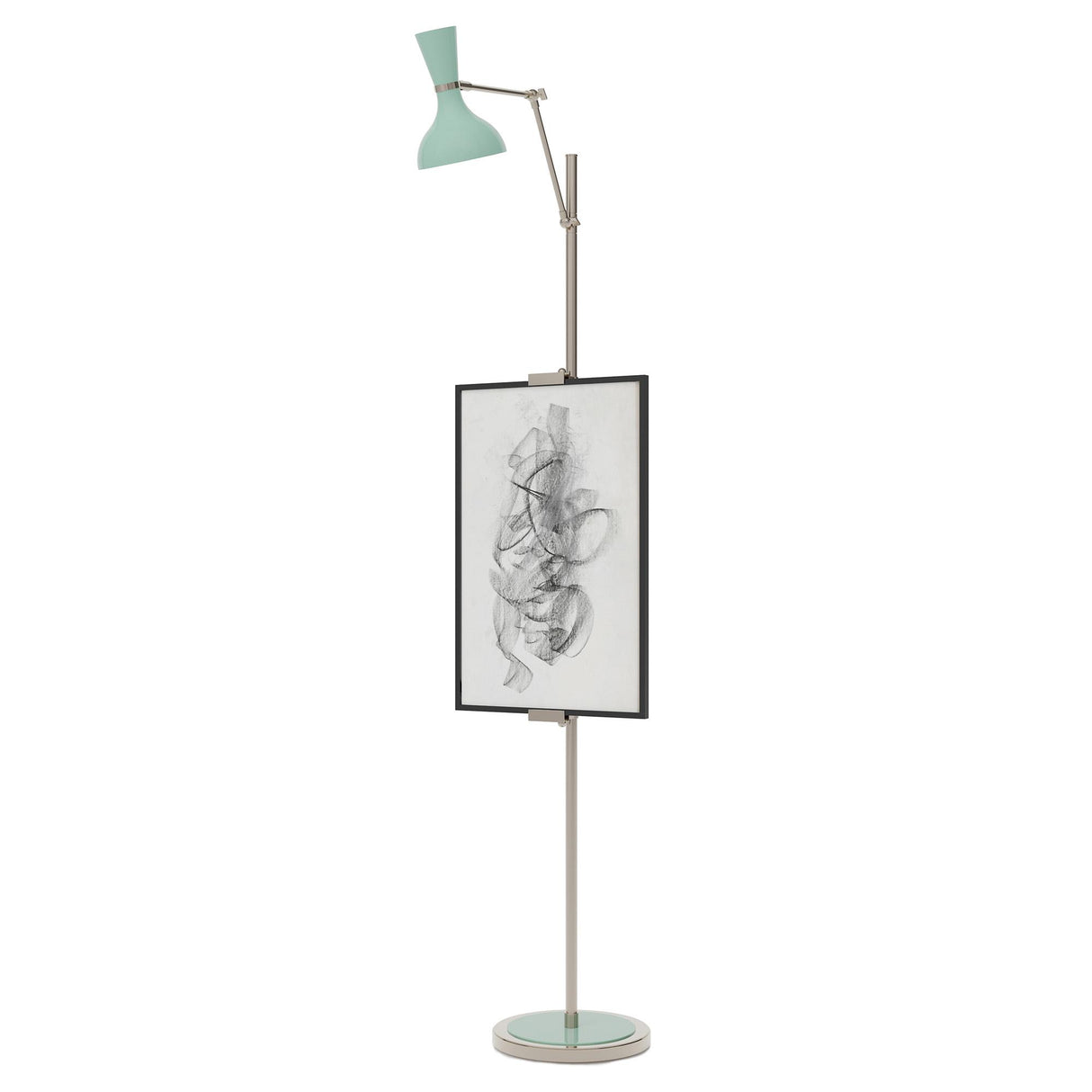 Robert Abbey (MN17MN) 13.5" x 76"-97" CLARE FLOOR EASEL