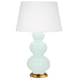 Robert Abbey (MN40X) 10" x 32.75"-0" TRIPLE GOURD TABLE LAMP