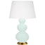 Robert Abbey (MN40X) 10" x 32.75"-0" TRIPLE GOURD TABLE LAMP