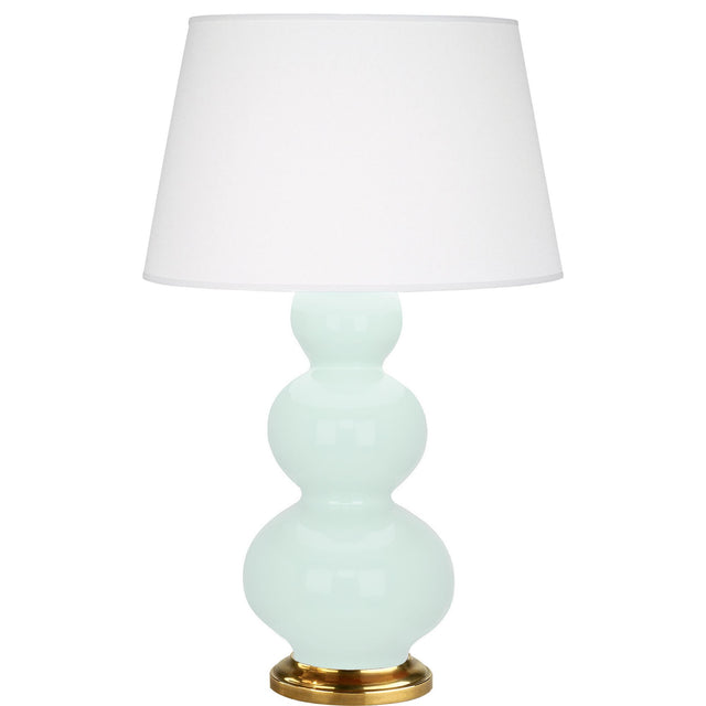Robert Abbey (MN40X) 10" x 32.75"-0" TRIPLE GOURD TABLE LAMP