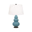 Robert Abbey (MOB31) 7.25" x 24.38" SMALL TRIPLE GOURD ACCENT LAMP