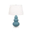 Robert Abbey (MOB33) 7.25" x 24" SMALL TRIPLE GOURD ACCENT LAMP
