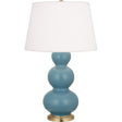 Robert Abbey (MOB40) 10" x 32.75" TRIPLE GOURD TABLE LAMP