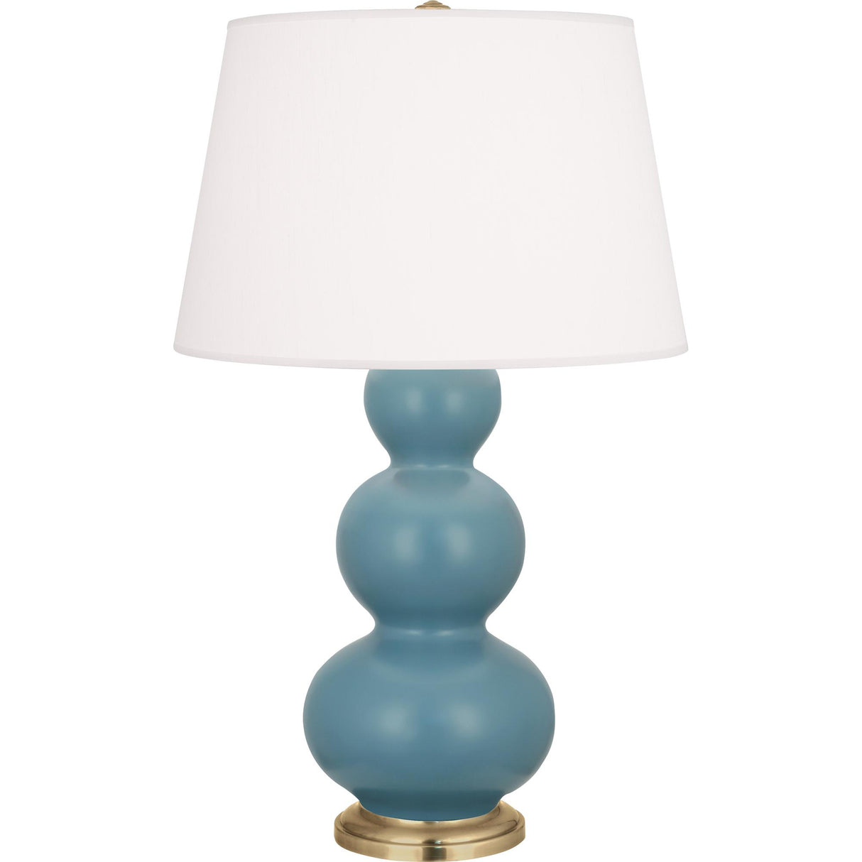 Robert Abbey (MOB40) 10" x 32.75" TRIPLE GOURD TABLE LAMP