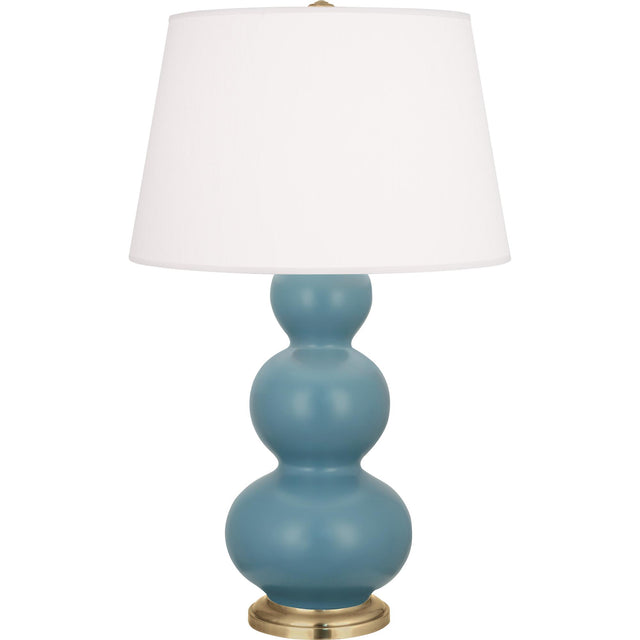 Robert Abbey (MOB40) 10" x 32.75" TRIPLE GOURD TABLE LAMP
