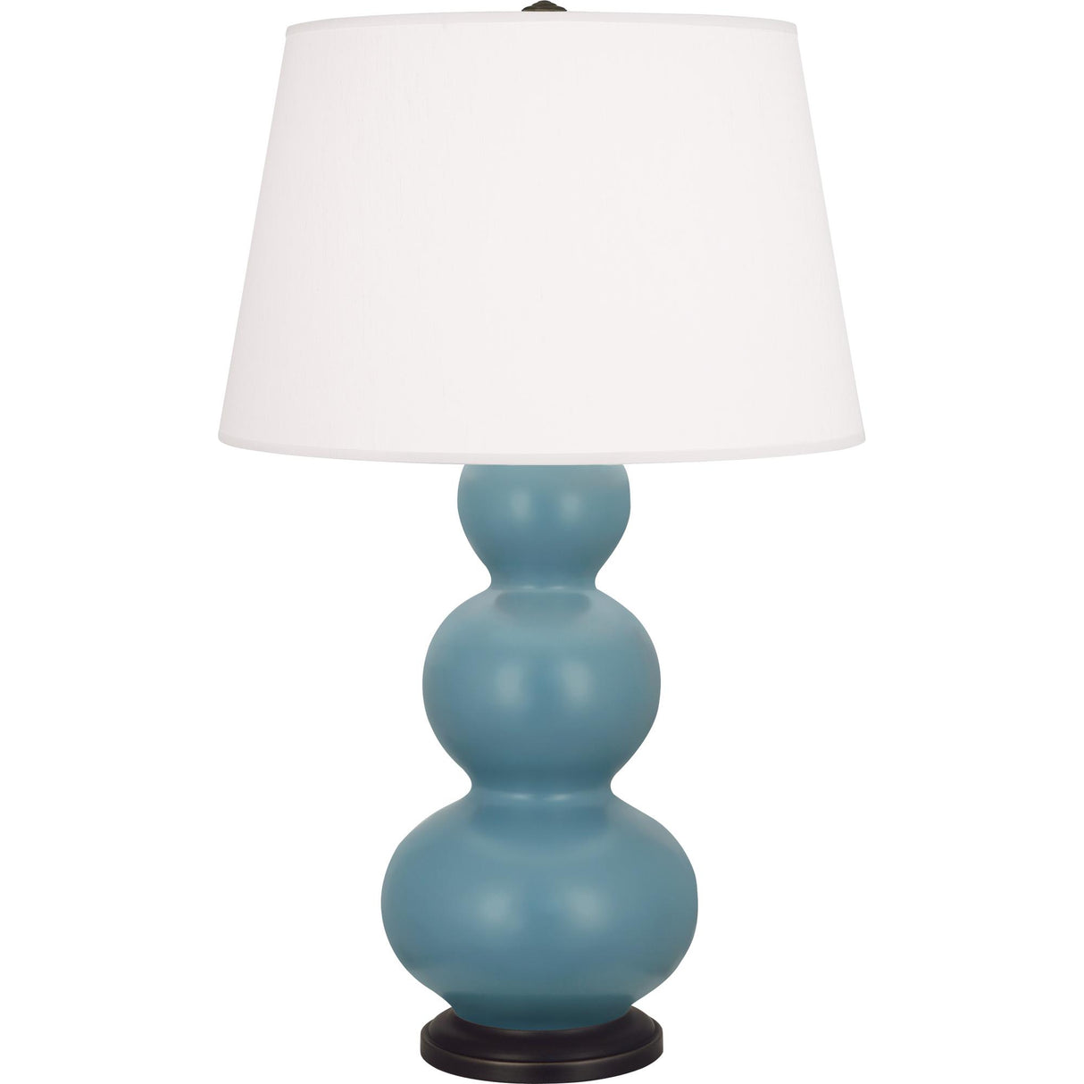 Robert Abbey (MOB41) 10" x 32.75" TRIPLE GOURD TABLE LAMP