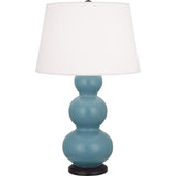 Robert Abbey (MOB41) 10" x 32.75" TRIPLE GOURD TABLE LAMP