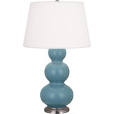 Robert Abbey (MOB42) 10" x 32.75" TRIPLE GOURD TABLE LAMP