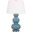 Robert Abbey (MOB42) 10" x 32.75" TRIPLE GOURD TABLE LAMP