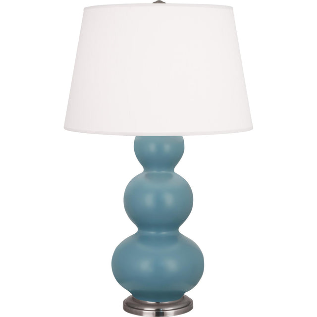 Robert Abbey (MOB42) 10" x 32.75" TRIPLE GOURD TABLE LAMP