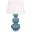 Robert Abbey (MOB43) 10" x 33" TRIPLE GOURD TABLE LAMP