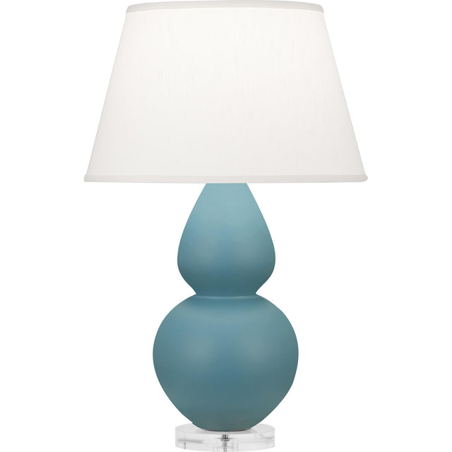 Robert Abbey (MOB62) 9.5" x 30" DOUBLE GOURD TABLE LAMP