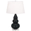 Robert Abbey (MOS33) 7.25" x 24" SMALL TRIPLE GOURD ACCENT LAMP