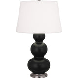 Robert Abbey (MOS42) 10" x 32.75" TRIPLE GOURD TABLE LAMP
