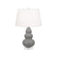 Robert Abbey (MST33) 7.25" x 24" SMALL TRIPLE GOURD ACCENT LAMP