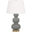 Robert Abbey (MST40) 10" x 32.75" TRIPLE GOURD TABLE LAMP