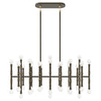 Robert Abbey (MST77) 38.25" x 16.38"-0" KANE CHANDELIER