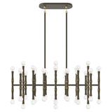 Robert Abbey (MST77) 38.25" x 16.38"-0" KANE CHANDELIER