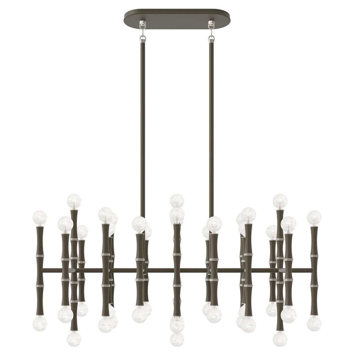Robert Abbey (MST78) 38.25" x 16.38"-0" KANE CHANDELIER