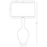 Robert Abbey (MST80) 8.5" x 33.5" AUDREY TABLE LAMP
