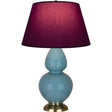Robert Abbey (OB20P) 9.5" x 31" DOUBLE GOURD TABLE LAMP