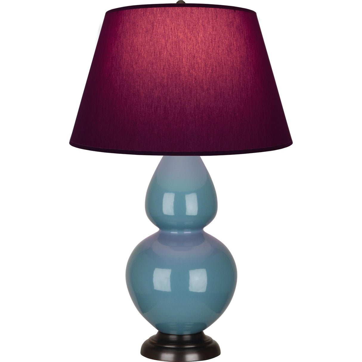 Robert Abbey (OB21P) 9.5" x 31" DOUBLE GOURD TABLE LAMP