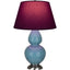Robert Abbey (OB22P) 9.5" x 31" DOUBLE GOURD TABLE LAMP