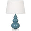 Robert Abbey (OB33X) 7.25" x 24" SMALL TRIPLE GOURD ACCENT LAMP