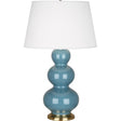 Robert Abbey (OB40X) 10" x 32.75" TRIPLE GOURD TABLE LAMP