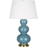 Robert Abbey (OB40X) 10" x 32.75" TRIPLE GOURD TABLE LAMP