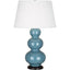 Robert Abbey (OB41X) 10" x 32.75" TRIPLE GOURD TABLE LAMP