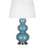 Robert Abbey (OB42X) 10" x 32.75" TRIPLE GOURD TABLE LAMP