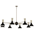 Robert Abbey (OS09BN) 57" x 10.19" CLARE CHANDELIER
