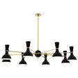 Robert Abbey (OS08OS) 57" x 10.19"-0" CLARE CHANDELIER