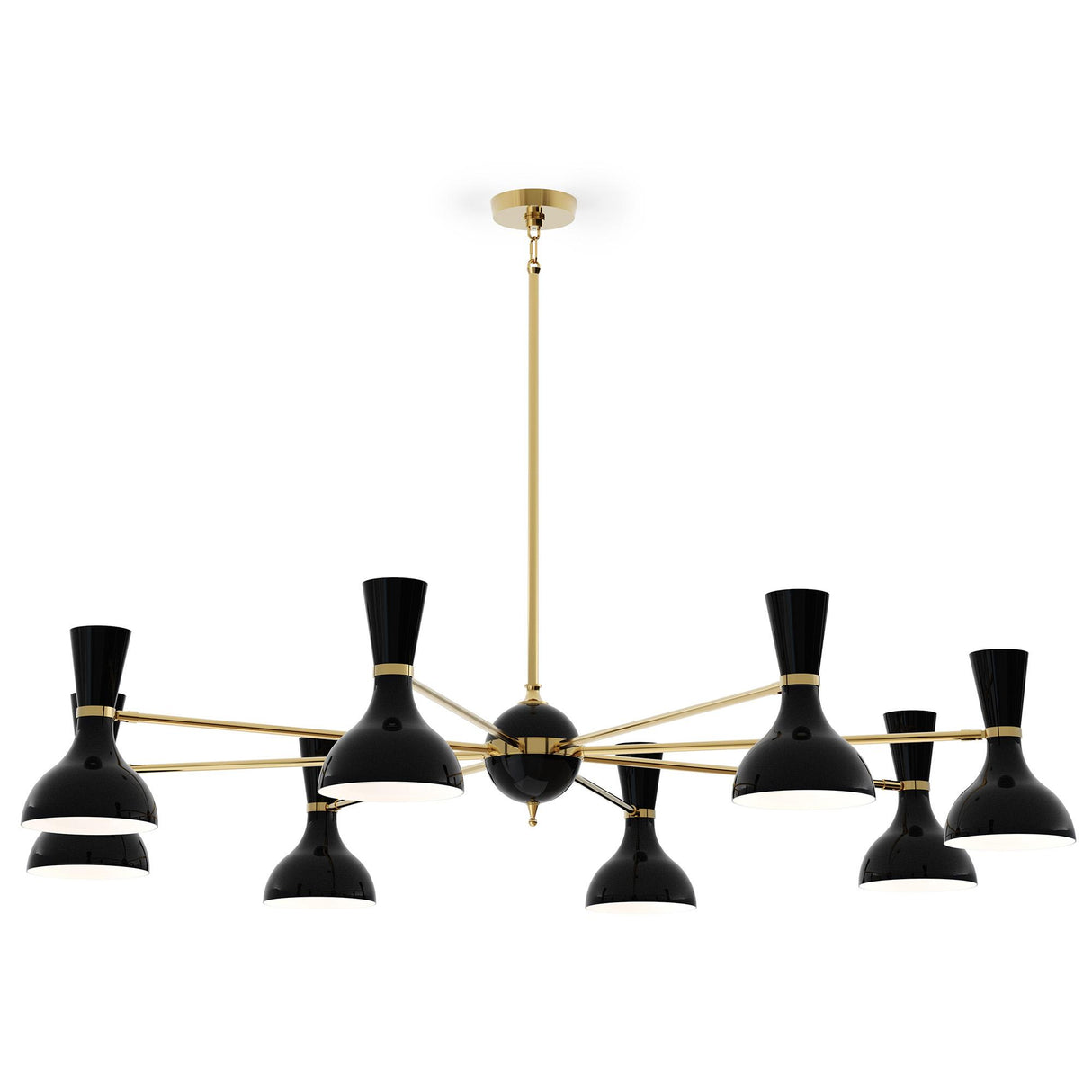 Robert Abbey (OS08OS) 57" x 10.19"-0" CLARE CHANDELIER