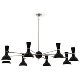 Robert Abbey (OS09OS) 57" x 10.19"-0" CLARE CHANDELIER