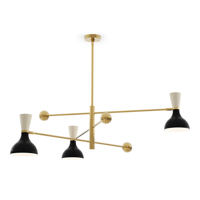 Robert Abbey (OS10BN) 55" x 18"-0" CLARE PENDANT