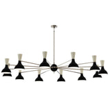 Robert Abbey (OS13BN) 76" x 10.19" CLARE CHANDELIER