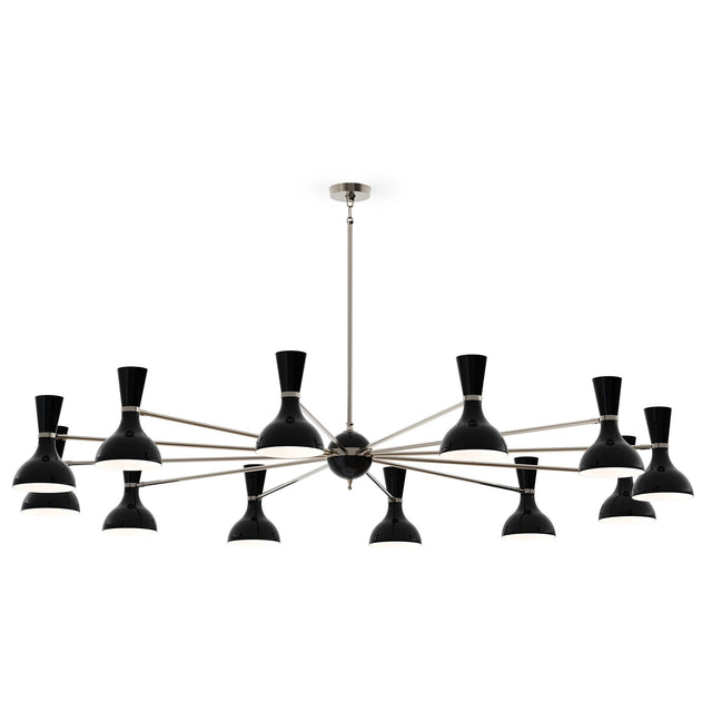 Robert Abbey (OS13OS) 76" x 10.19"-0" CLARE CHANDELIER
