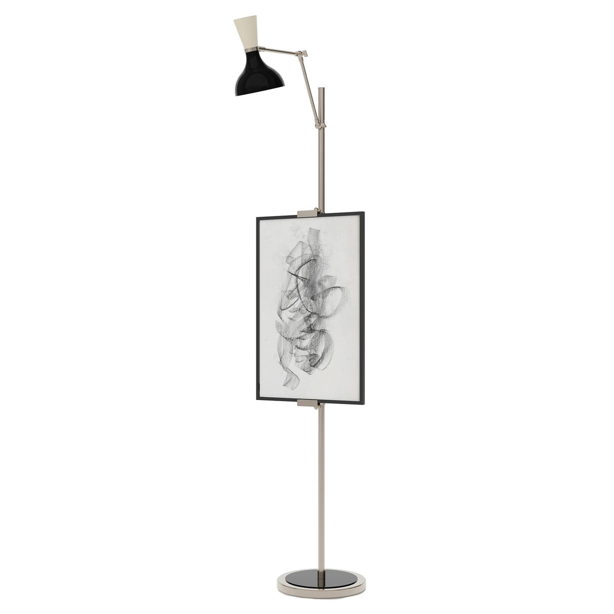 Robert Abbey (OS17BN) 13.5" x 76"-97" CLARE FLOOR EASEL