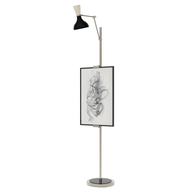 Robert Abbey (OS17BN) 13.5" x 76"-97" CLARE FLOOR EASEL
