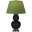Robert Abbey (OS20G) 9.5" x 31"-0" DOUBLE GOURD TABLE LAMP