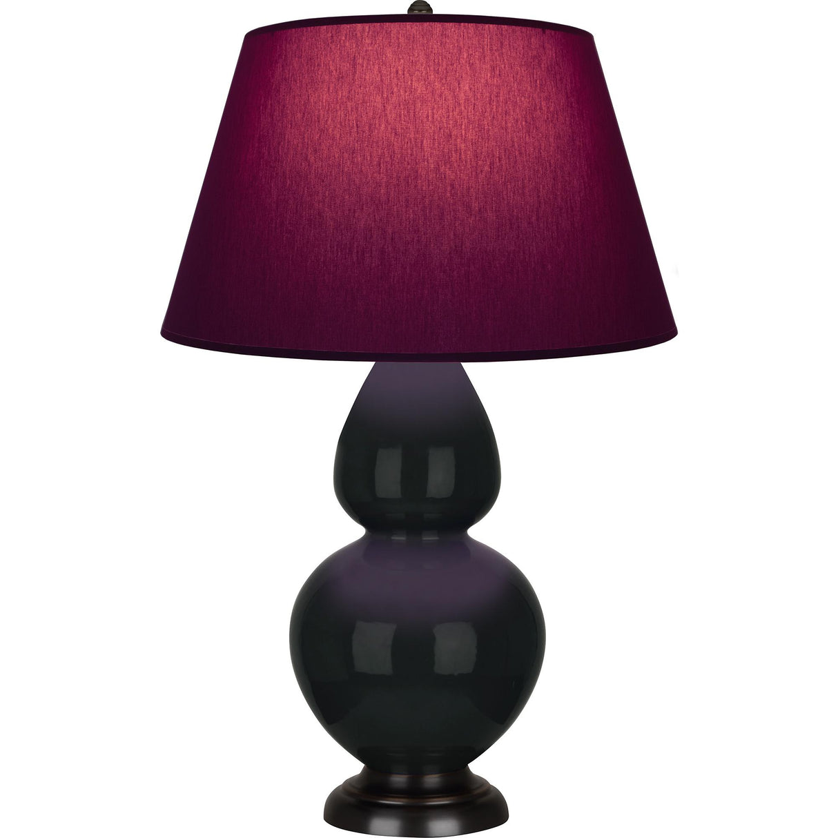Robert Abbey (OS21P) 9.5" x 31"-0" DOUBLE GOURD TABLE LAMP