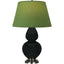 Robert Abbey (OS22G) 9.5" x 31"-0" DOUBLE GOURD TABLE LAMP
