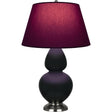 Robert Abbey (OS22P) 9.5" x 31"-0" DOUBLE GOURD TABLE LAMP