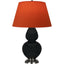 Robert Abbey (OS22T) 9.5" x 31"-0" DOUBLE GOURD TABLE LAMP